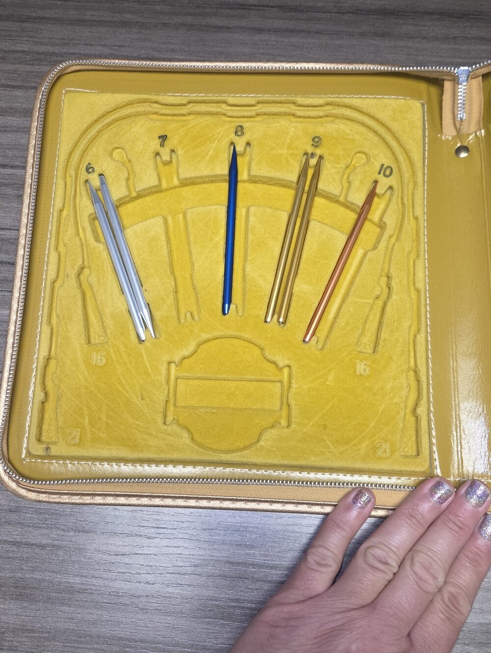 Vintage Boye Needle Master Interchangeable Knitting Needle Kit